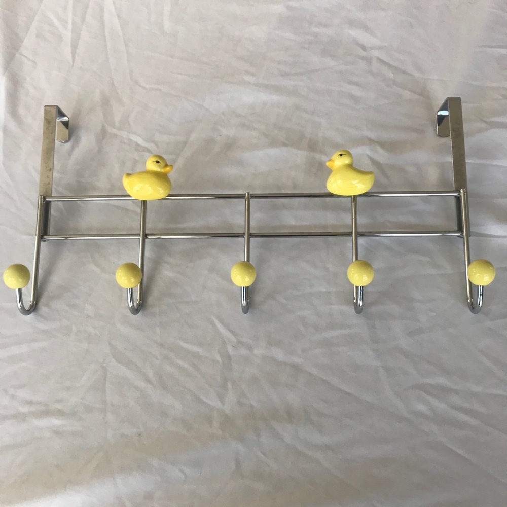 Cutest Duckie Over the door towel hanger rack